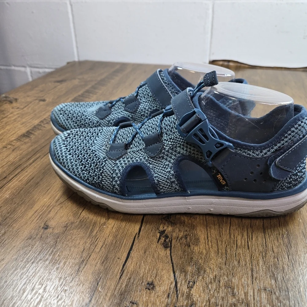 Teva Terra Float Travel Knit Teal Mesh Water Shoes